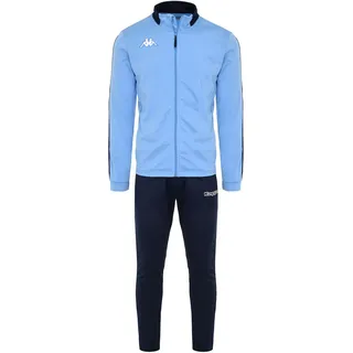 Kappa Herren Talk Trainingsanzug Salcito Tkt, Bleu Ciel/Bleu Marine, L