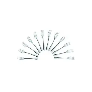 solex® Kuchengabeln Julia silber, 12 St.