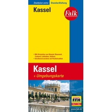 Falk Stadtplan Extra Standardfaltung Kassel