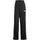 Damen Hose 3-Streifen Open-Hem Black/White XS