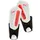 Ultra Ankle Weiß/Glowing Red XS