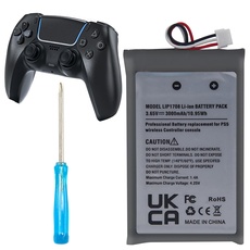 PS5 Controller Akku, YISHDA 3000mAh LIP1708 PS5 Akku für Sony Playstation 5 PS5 DualSense CFI-ZCT1W Wireless Controller