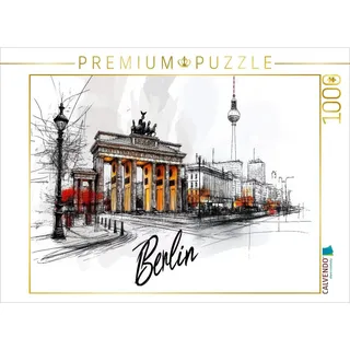 CALVENDO Puzzle Berlin | 1000 Teile Lege-Größe 64x48cm Foto-Puzzle für glückliche Stunden