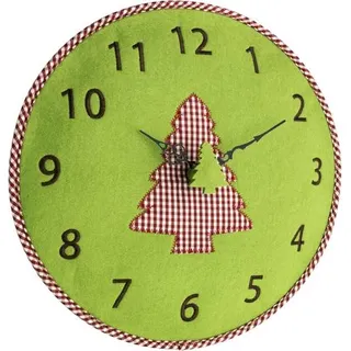 TFA Dostmann 60.3025.04 Quarz Wanduhr 330 mm x 40 mm Grün