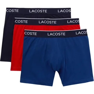 Lacoste Unterhose Boxershorts im 3 Pack - Blau