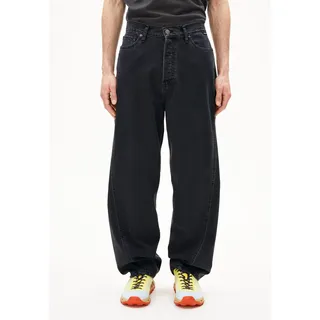 JAAMEO BAGGY JEANS |  Baggy Jeans recycelte Baumwolle - schwarz (32-32)