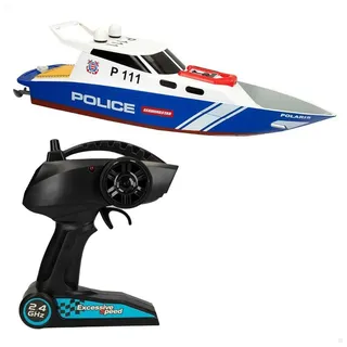 Colorbaby Rennboot Polizei 36cm RTF blau/weiß (47674)