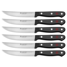 Bild von Gourmet Steakmessersatz mit 6 Messern, je 12 cm Klingen