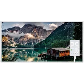 Infrarotheizung HF-HP105 mit Bild 800 W Bergsee