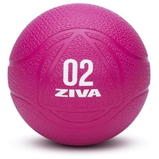 ZIVA Schick Medizinball, Rose, 2 kg