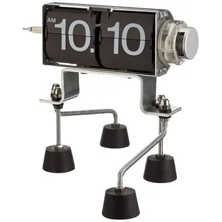 Kikkerland Giant Robot Flip Clock 0,00 cm 0,00 schwarz