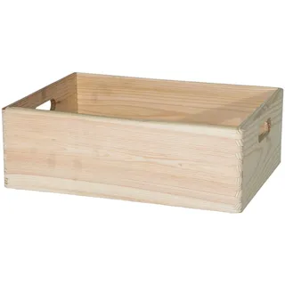 Siena Garden Allzweckkiste Holzkiste Aufbewahrungskiste Obstkiste 40x30x14 cm