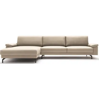 creation by rolf benz Ecksofa »CR.450 elegantes Designsofa mit hohem Sitzkomfort«, beige