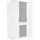 Kinderkleiderschrank Joker 135 x 199 x 59 cm Eiche grau