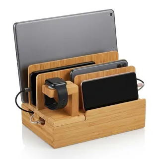 Relaxdays Schreibtisch Accessoire, Ladestation,