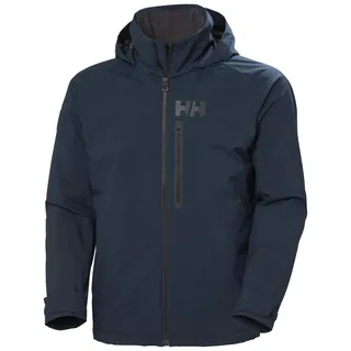 HELLY HANSEN Herren HP Racing Lifaloft Hooded Jkt, Marineblau, L