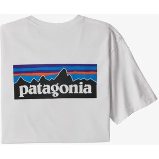 Patagonia P-6 Logo Responsibili-Tee T-Shirt weiß M