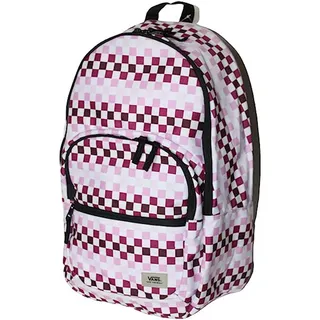 Vans Motivee 3-B Rucksack VN0A4B8B6X71 Sportliche Einheitsgröße - Dunkelrot, Rosa