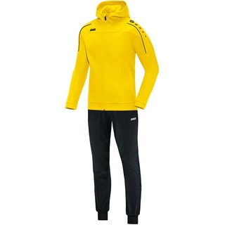 Jako Trainingsanzug Polyester Classico mit Kapuze Citro 40 - Jogginganzug 2-teilig für Sport und Alltag, Jogginghose &