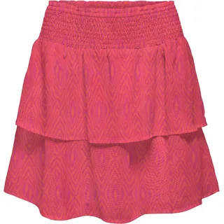 ONLY Minirock »ONLANN STAR LAYERED SMOCK SKIRT«, lila