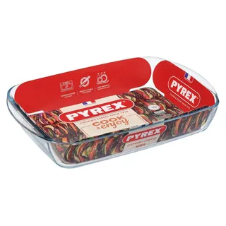 Pyrex Auflaufform rechteckig 4,5 Liter Transparent