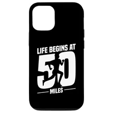 Hülle für iPhone 14 Pro 50 Meilen Ultrarunning Ultra Marathon Runner Ultramarathon