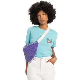 QUIKSILVER Sporttasche "Global Heat", Damen, dusted peri global heat 64x64, Baumwolle, Taschen Sporttasche