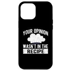 Hülle für iPhone 15 Plus Deine Meinung war nicht im Rezept Koch Koch Cooking Culinary