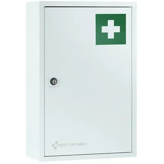 First Aid Only Medizinschrank ohne Füllung weiß