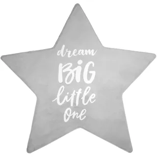 Paco Home »Chicos 558« sternförmig 2 mm Höhe Flachgewebe, Stern mit Schriftzug, Kinderzimmer,