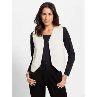 Inspirationen Jeansweste, beige