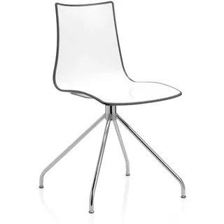 Drehstuhl Zebra Bicolore - 214 - white/anthracite