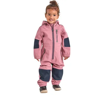 KILLTEC first instinct by killtec Mädchen Fiow 35 Mns Onpc Softshell Overall mit Kapuze, malve, 98/104 EU