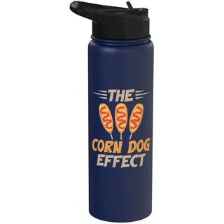 Der Corn Dog-Effekt Corn Dog Stainless Steel Insulated Water Bottle