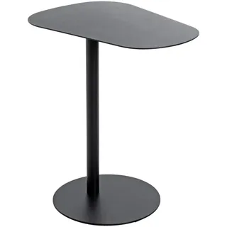 Haku-Möbel HAKU Beistelltisch schwarz, Metall - Maße: B 53 x H 60 x T 38 cm,