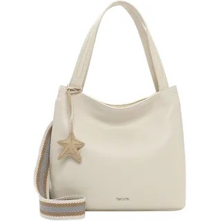 Shopper TAMARIS "Shopper TAS Kea", Damen, Gr. B/H/T: 37cm x 32cm x 16cm 0, beige (beige 400), Polyurethan, Taschen Shopper