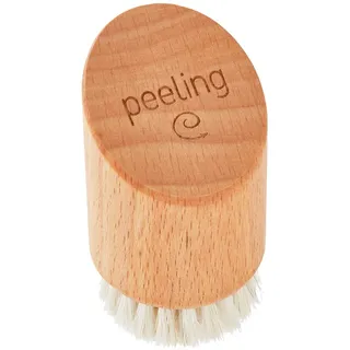 Croll & Denecke Gesichtsbürste zum Trockenbürsten | Peeling Bürste sanft zur Haut