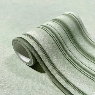 Marburg Bordüre 5 m x 0,18 cm Streifen Modern Grün FSC®