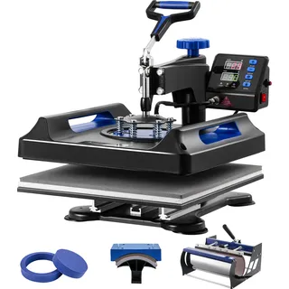 SucceBuy 15x15 Zoll 5-in-1-Heißpresse – Entfesseln Sie Ihr kreatives Genie mit Leichtigkeit und Präzision!