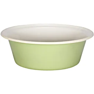 Krüger Karl Krüger 90180 Emaille-Schüsselset Juist, 3-er teilig, pastellgrün, Grün