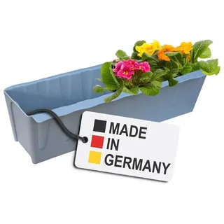 Paletten Blumenkasten Grau Pflanzkasten Einsatz für Europaletten Blumentopf