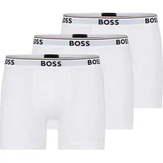 Boss Power Brief Boxershorts Herren (3er Pack) - Weiß