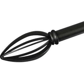 Liedeco Gardinenstangen-Endstück »Cast« für Gardinenstangen Ø 20 mm, grau