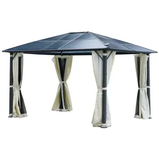 Brast Alu-Pavillon Summerdream 4 x 3 m beige