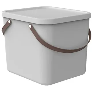 Rotho Aufbewahrungsbox 40 x 36 x 34 cm 1-tlg. hellgrau