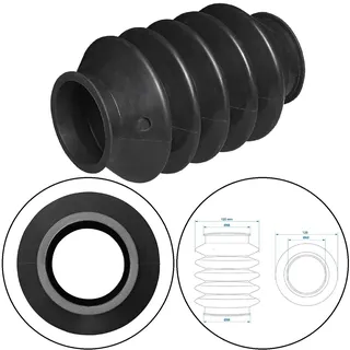 PRO PLUS Faltenbalg für Auflaufeinrichtung 60/70 mm L=165 mm