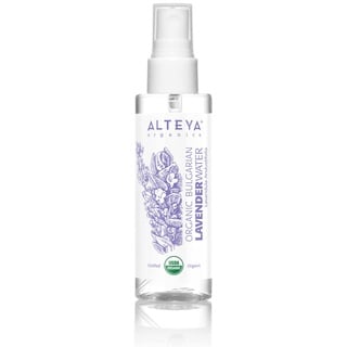 Alteya Bio Lavendelwasser Spray 100ml – 100% USDA Organic-zertifiziert Authentisch Rein Natürlich - wasserdampfdestilliertes Blütenwasser, Direktverkauf vom Lavendelanbauer Alteya Organics