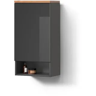 livinity Livinity® Badschrank Tanaro, 40 x 77.5 cm, - Grau