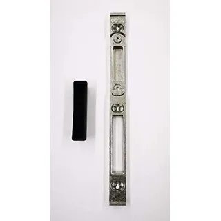 Gegenstück von AGB für Einbau-Mehrpunktschlösser 208. Gesamtlänge: 211 mm, Breite 18 mm, Tiefe 8,5 mm