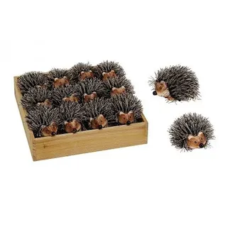 Dekoset Igel Figuren 12 Stück Set Herbstdekoration Deko Herbst neu